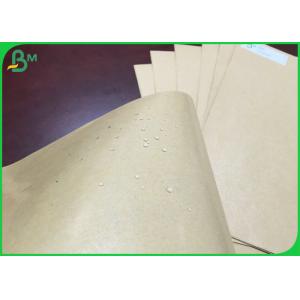 15g PE Coated Strong Moisture Kraft Paper 300g Fast Food Wrapping