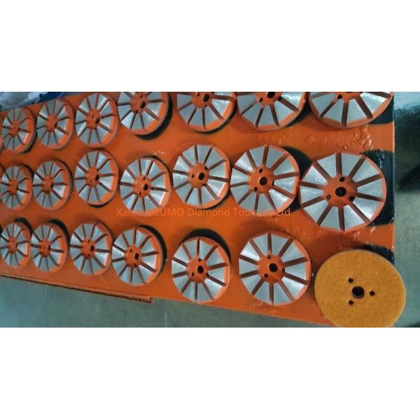 3 Inch Concert Grinding Disc Arrow Segment Soft / Medium / Hard Bond