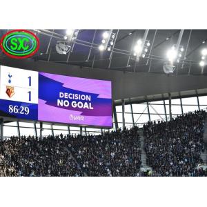 P10 SMD LED Stadium Display IP65 Waterproof 5000cd/m2 Brightness