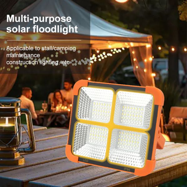Quality High Power Tent Solar Charging Lamp IP66 Powerful Magnet For Multiple Occasions wholesale