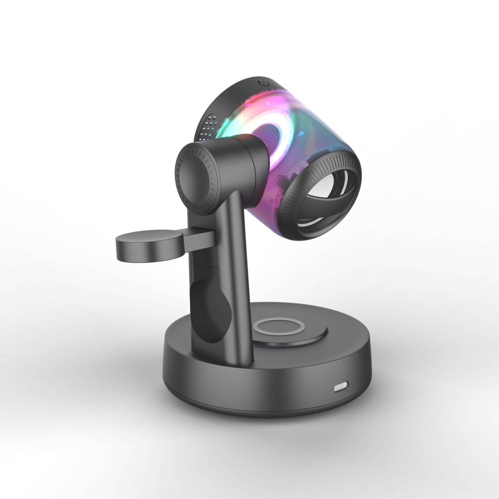 High Performance Bluetooth Speaker and All in one Wireless Charger Combo with