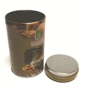 Custom Recyclable 3D Coffee Tin Cans Embossing Printing