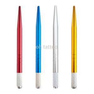 Lightweight Aluminium Alloy Microblading Hand Tool Tattoo Pen