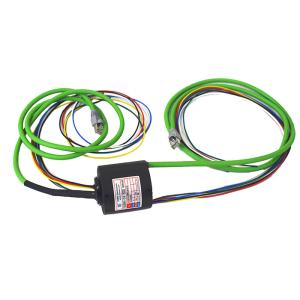 100M Ethernet Through Hole Slip Ring Ø12.7mm Optional Parameters