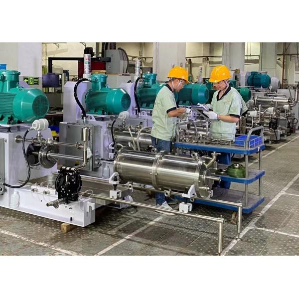 Mass Production 55kW Bead Mill Machine For Food Cocoa Liquor