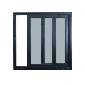 Standard Aluminum Sliding Glass Window , Double Layer Aluminum Alloy Window