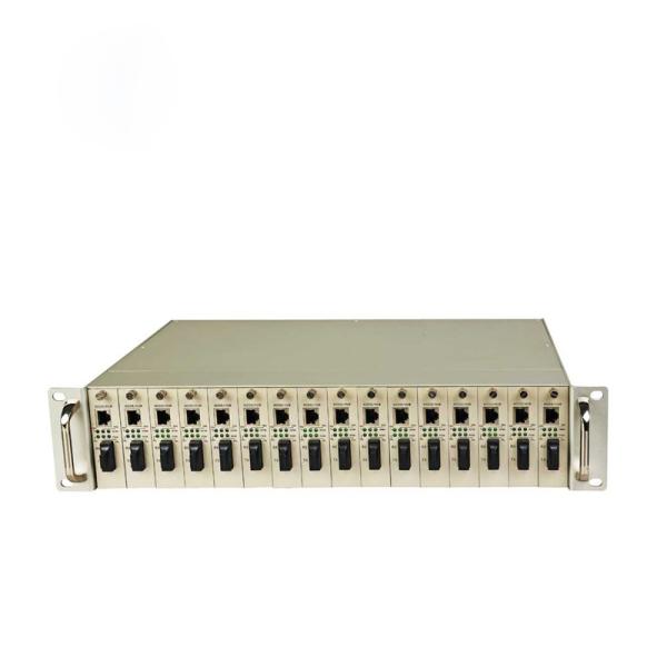 Quality TS-2U16R Fiber Cable Accessories Transceiver Frame Module Power Supply wholesale