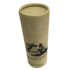 ODM Compostable Paper Packaging , Silkscreen Paper Deodorant Containers