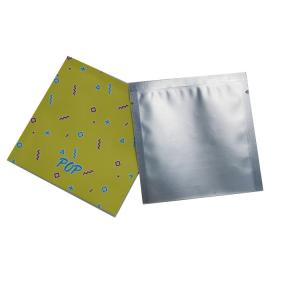 China Custom Printing Plastic Zipper Pouch Mylar Foil Small Sachet For Powder Packing Pill Pouch on sale