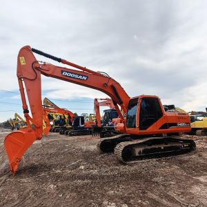 Doosan DH220-9 Used Hydraulic Excavator Middle Size 115kw Rated Power Original