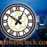 Cheap Analog slave clocks 50cm 60cm 100cm 120cm 150cm 200cm diameter with minute hour second hand Westminster chime sound for sale