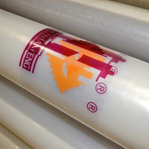 China Protective 0.03mm Printed PE Film 120kg Polyethylene Wrapping Film 280cm Width on sale