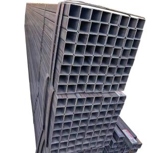 Cheap 12M Length JIS Certificate Black Steel Rectangular Hollow Section Tube for Benefit for sale