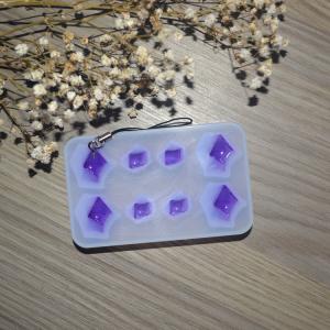 Customized Silicone Resin Mold Handmade Gem Silicone Tray Molds For Resin Epoxy