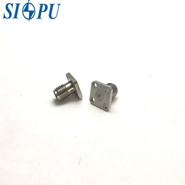 PTFE Insulating Medium and Passivation Plated SMA RF Connector for Superior