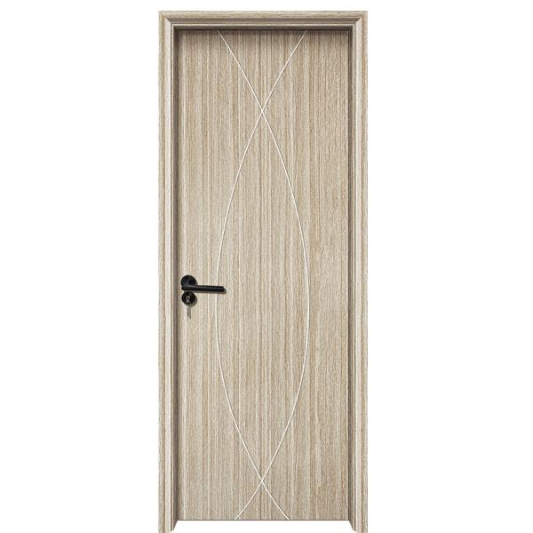 Quality Smooth Surface Finish WPC Hollow Door With Hollow Design Mould Proof And Insect Prevention wholesale
