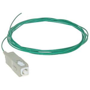 Multimode SC Fiber Optic Pigtail with UPC Poishing , PC / UPC / APC Connector