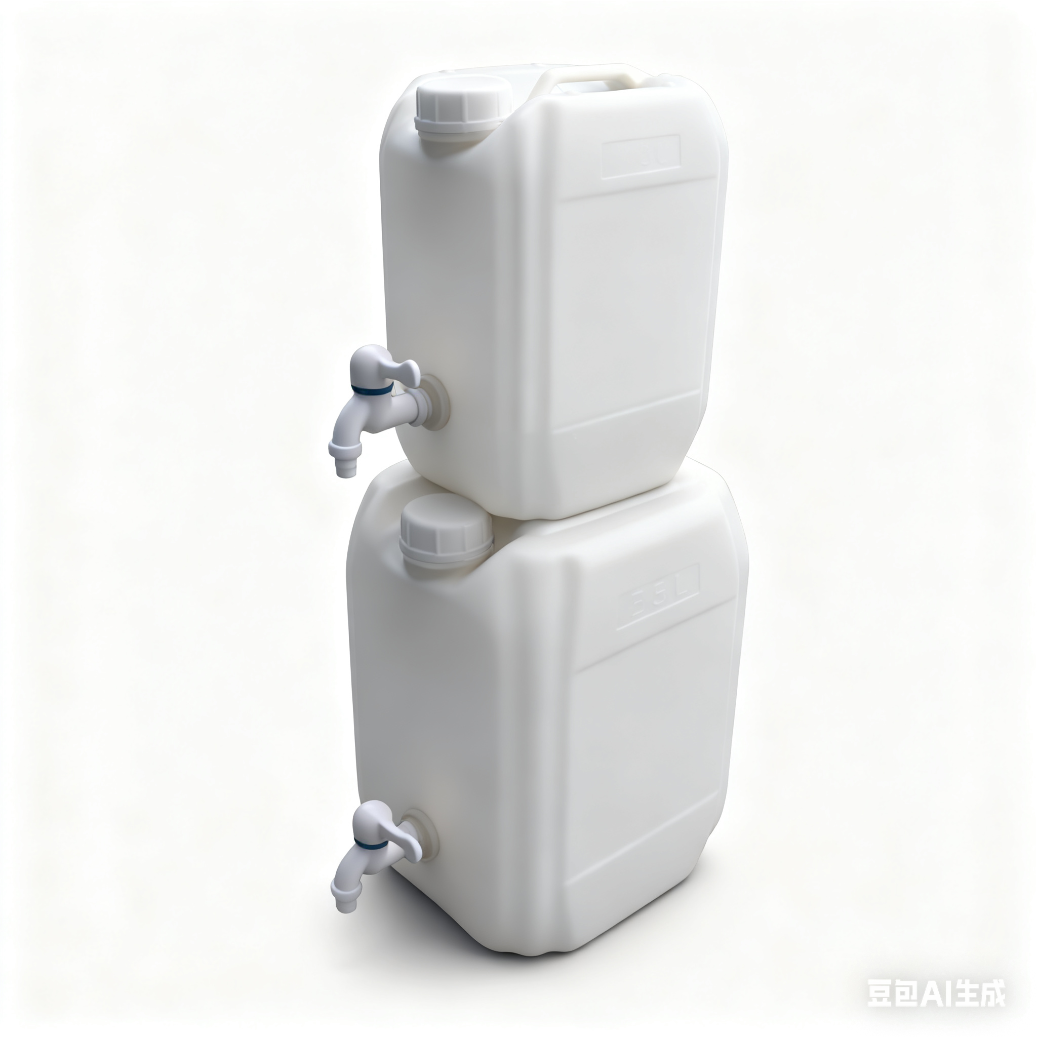 20 Liters Capacity Rectangular Jerrycan with Screw Tap Sturdy and Durable