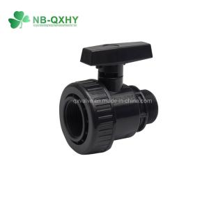 Nominal Pressure Pn16 Plastic Valves True Single Union Ball Valve with Socket