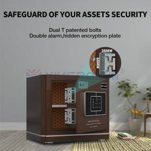 H350mm Durable Home Safe Box Dual Alarm