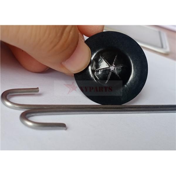 Quality SunScreener Steel Gray Wire Mesh Clips Used With Wire Mesh Screening To Protect Solar Panels wholesale