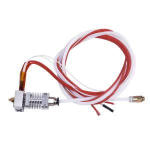 CR-10 Aluminum Heating Block Red 3D Printer Extruder Kit 12/24V 40W