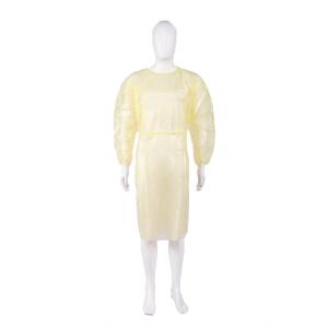 Disposable Isolation Gown 100% PP Non woven disposable isolation gown medical