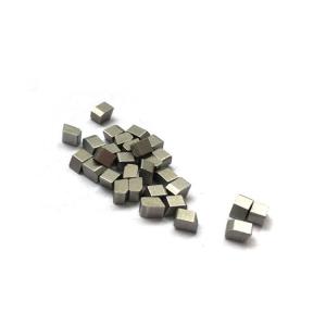 Cheap Cemented Carbide Tips / Tungsten Carbide Saw Tips For Cutting Wood Hard Materials for sale