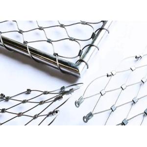Safety Non Rusting Stainless Steel Wire Rope Mesh for Aviary Netting and Animal