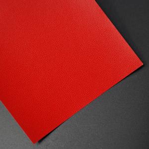 Waterproof PVC Coated Paper With Less Folding Grainy Texture