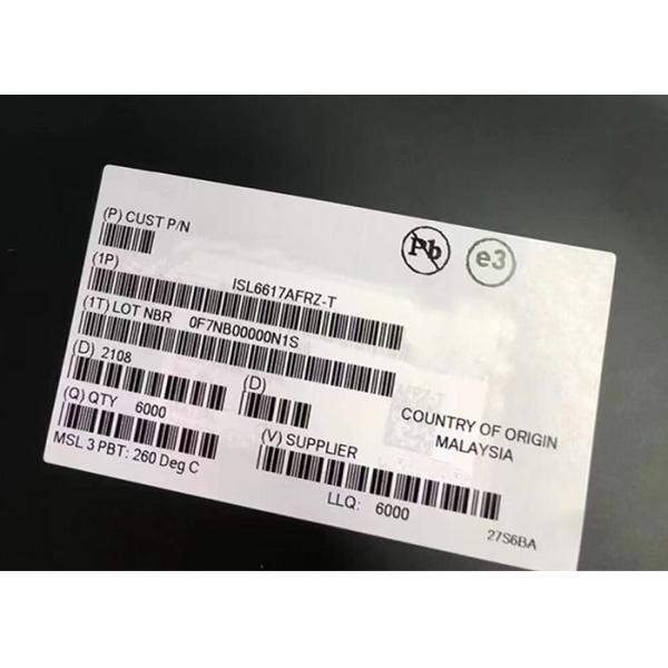 Integrated Circuit Chip ISL6617AFRZ 6mA PWM Doubler With Output Monitoring