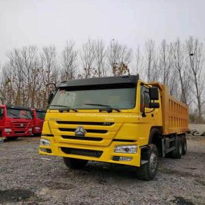 SINOTRUK Howo 12.00R20 Tyres 371hp Used Dump Truck 20cbm For engineering
