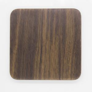 Micro USB Port Wooden Qi Wireless Charger , Portable iPhone Charging Station