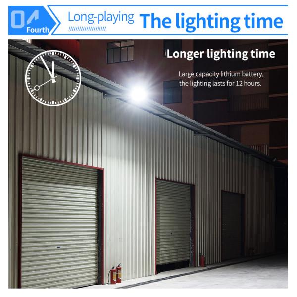 ODM 300W Solar Flood Light Power Outdoor Lamp Remote Ip65 Waterproof 100w 500w Led