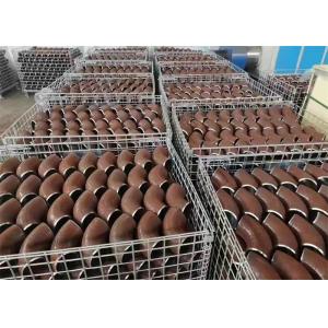 China GOST 17375 Seamless Pipe Fittings 16MN 12MN Black Painted Pipeline Connection on sale