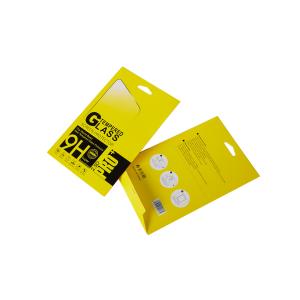 Customized Paper Screen Protector Packaging Box For Oldable Tempered Glass Film