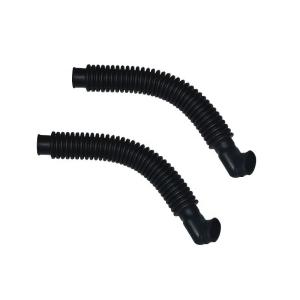 China Black Oil-Resistant Silicone Bellows Corrugated Pipe on sale