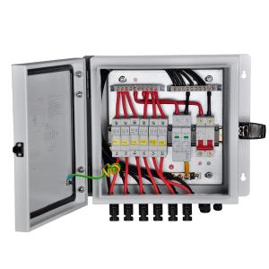 18 1out 500vdc Electrical Boxes Pv Combiner Box With 4 In And 1 Out avoid damage