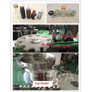 1500BPH-3000BPH Screw Capping Equipment Rotary Plate To Positioning