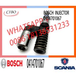 Neutral Diesel Fuel Injector 0414701008 Common Rail Injector 0414701019