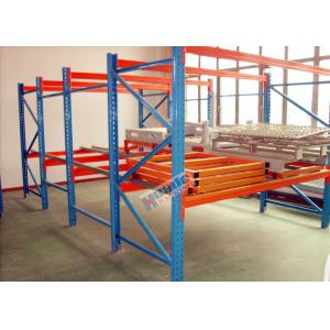 Galvanized Pallet Racking Weight Capacity 1200Kg Custom Storage Shelving