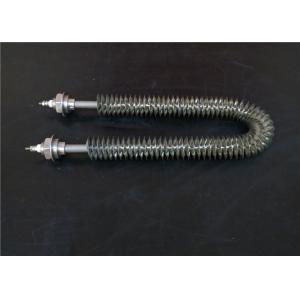 U W Shape Finned Tubular Heater 3 Kw Tubular Heater SS304 / Incoloy Material