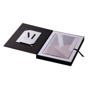 Custom Logo Empty Cardboard Journal Planner Book Notebook Gift Packaging Box
