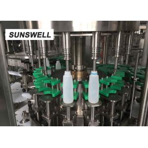 China Plastic Thermoforming PE Bottle  Juice Filling Machine With  Good  Aluminum Alloy on sale