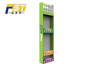 Cheap Easy Assembly Cardboard Paper Side Wing Display Professional Free Design With Hooks for sale