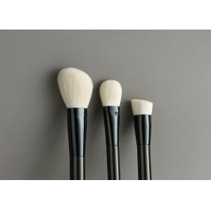 Vegan Synthetic Makeup Brushes Set Private Label 8PCS Black Cosmetic Brush Kit