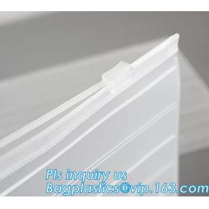 Frosted surface easy to seal zipper file bag, stationary holder pack,transparent