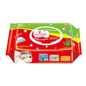Cheap Alcohol-Free Organic Cotton Baby Wipes Private Label 15*20CM Sheet Size for sale