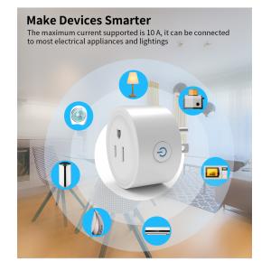 10A US WIFI Smart Socket Remote Control Timer Electricity Wall Socket