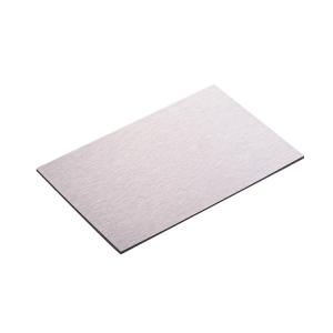 5.5kg/M2 Brushed Aluminum Composite Panel Corrosion Scratch Resistant